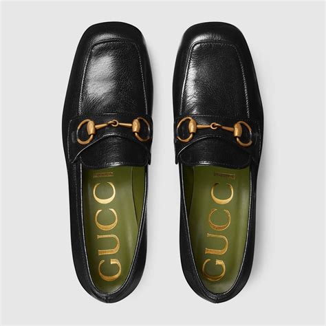 gucci square toe loafers|gucci shoes loafers women's.